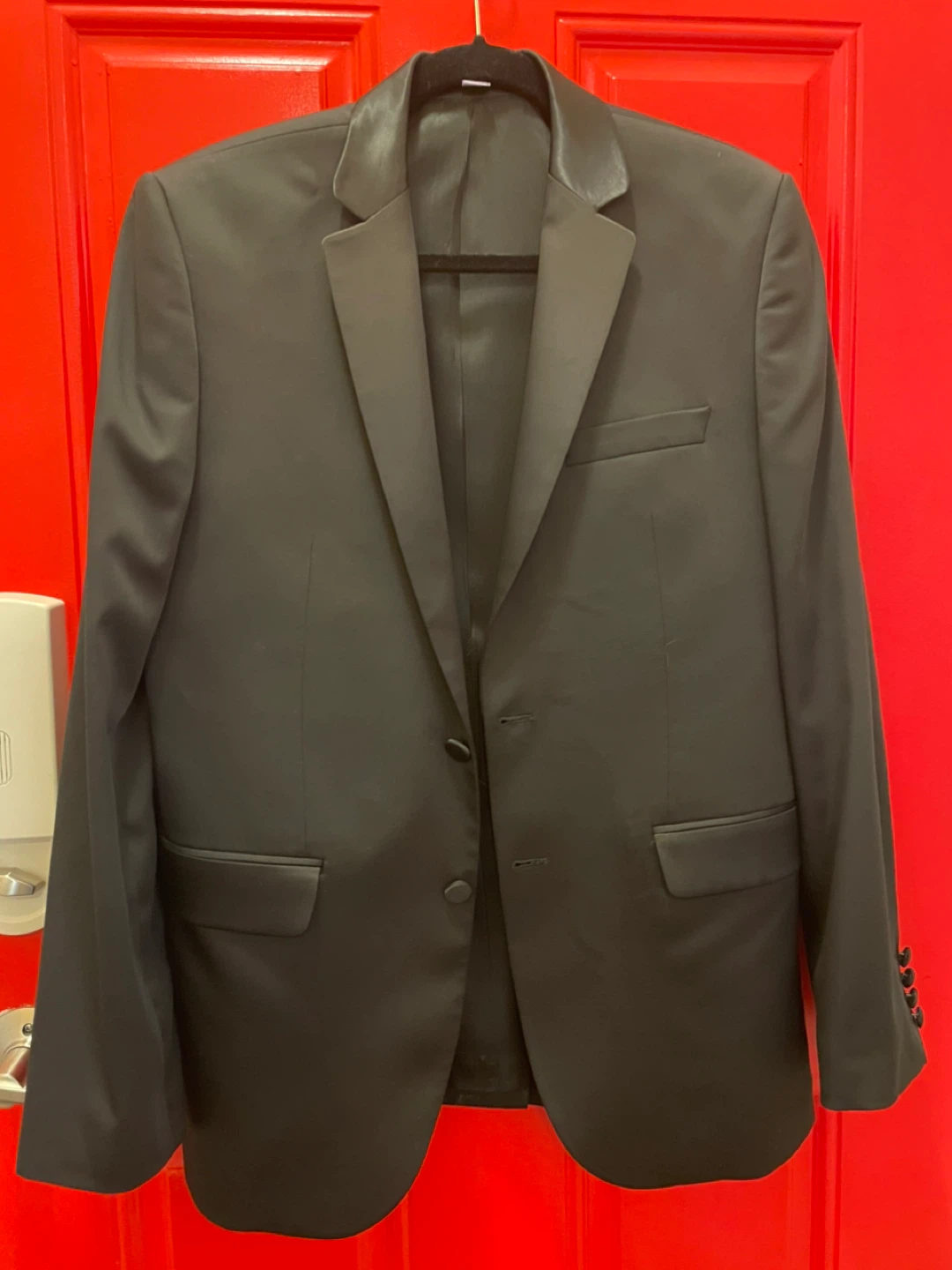 BAGGI (Leonardo) Black Tuxedo Suit … Like New