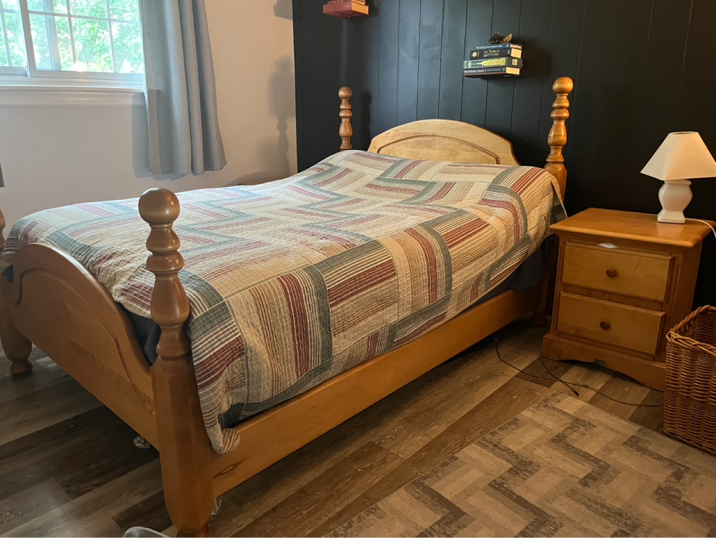 Solid wood bedroom suite