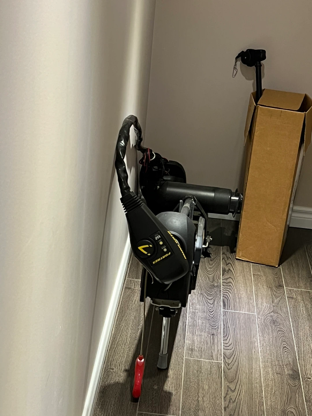 Completed 112lb trolling motor setup
