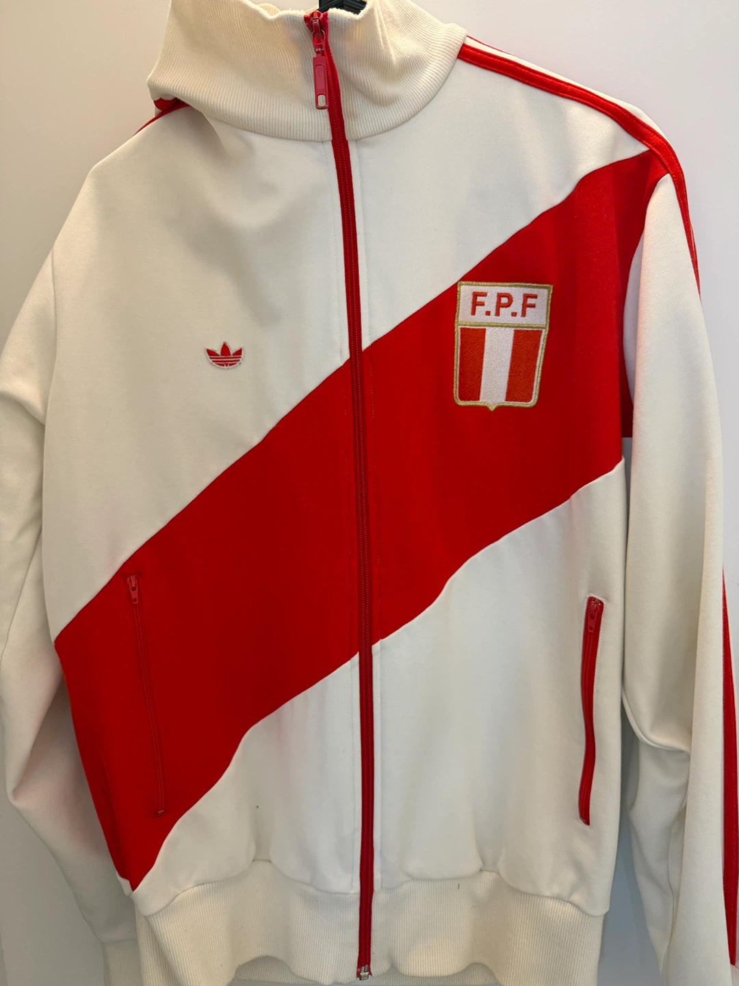 Adidas Peru National Football Team Jacket