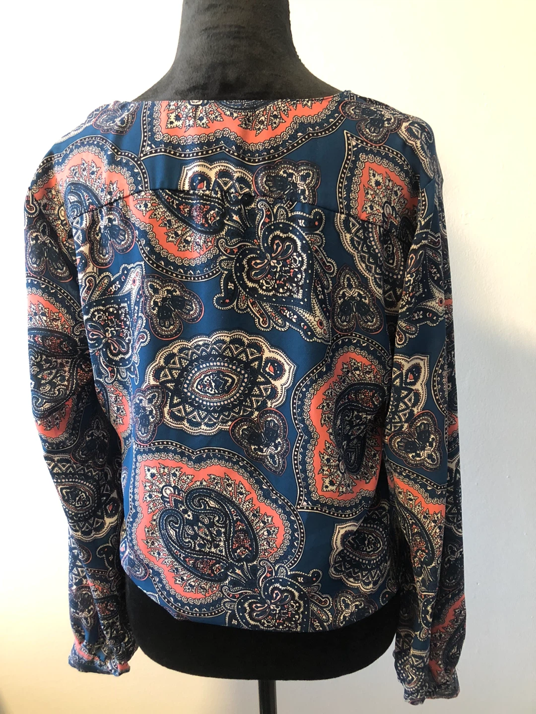 Ann Taylor Paisley Print Wrap Top - photo 3