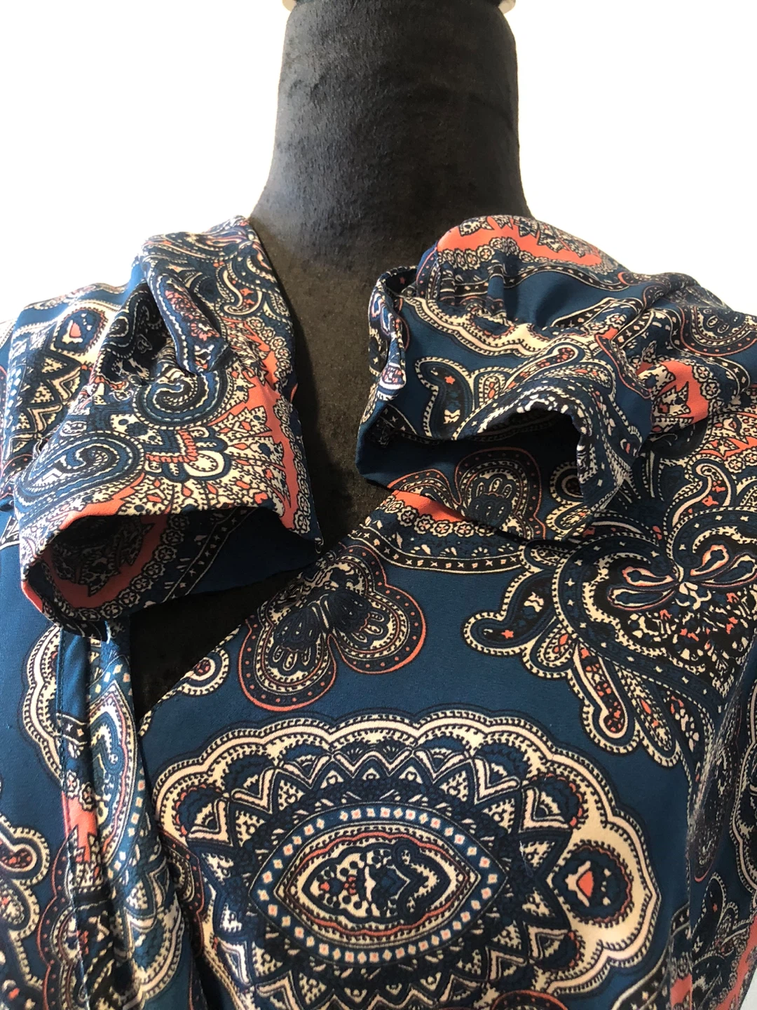 Ann Taylor Paisley Print Wrap Top - photo 4