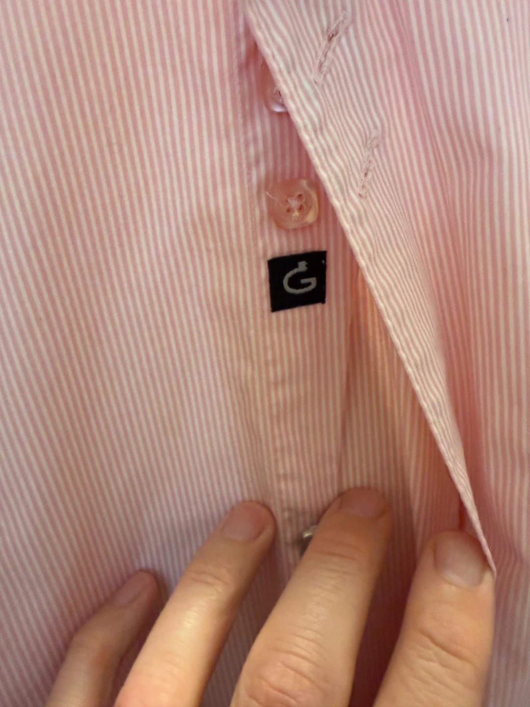 BOGOSSE Pink Striped Dress Shirt - photo 5