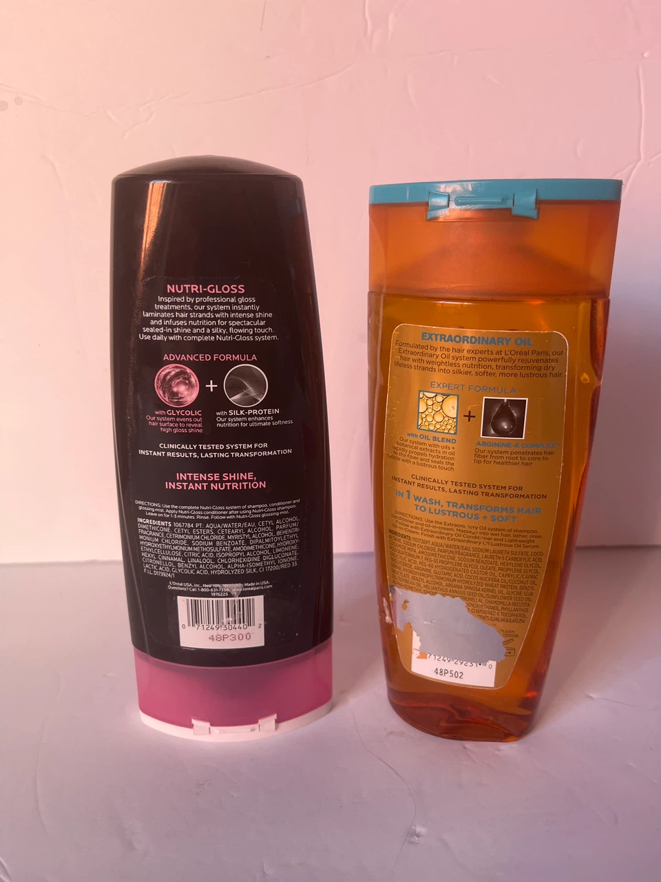 L'Oréal Nutri-Gloss Shine Cond & Shampoo - photo 2