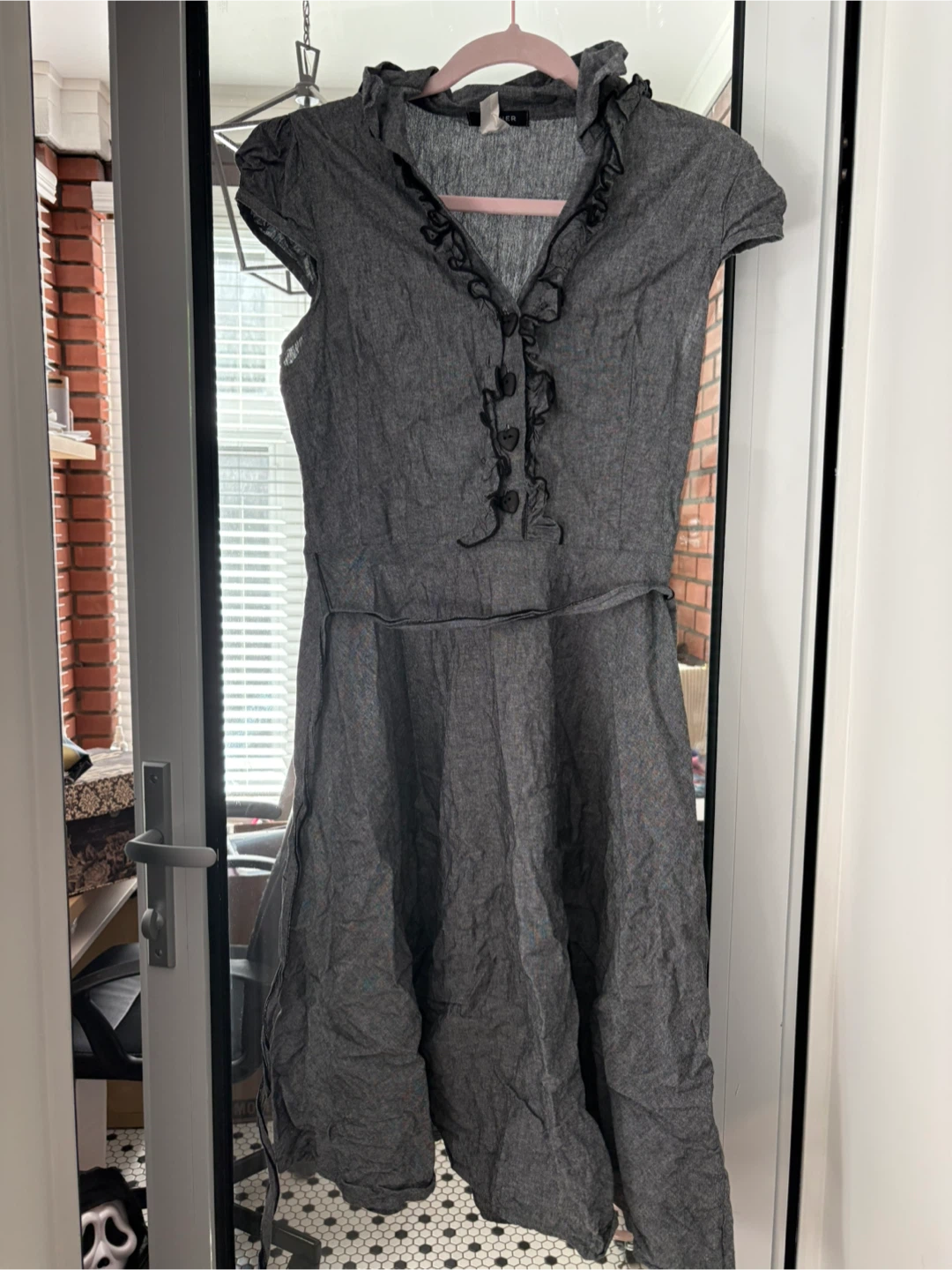 Retro Grey Dress