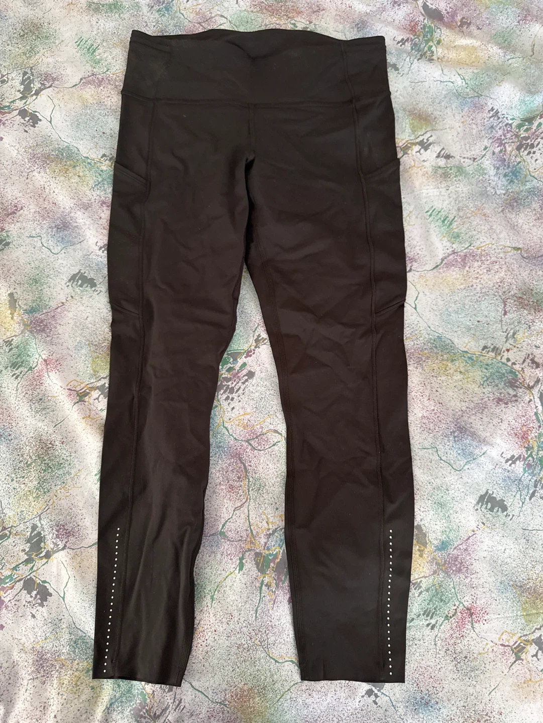 Lululemon Black Leggings Size 10