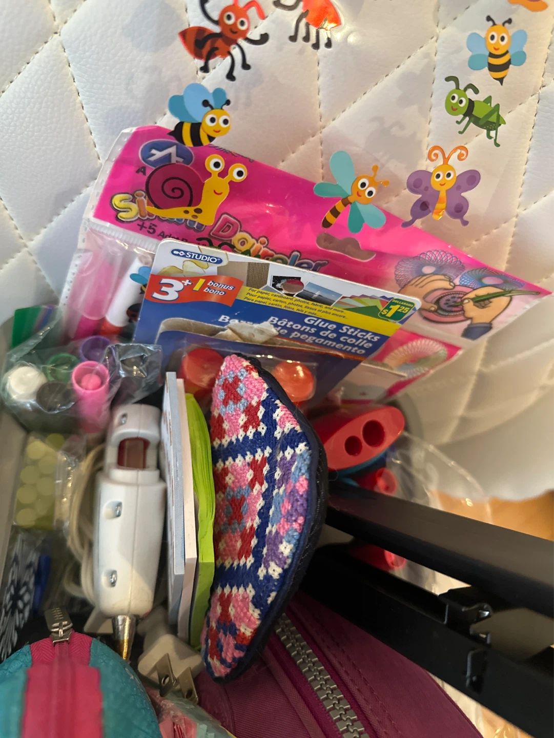 Assorted Craft Supplies + Coloring Book - photo 4
