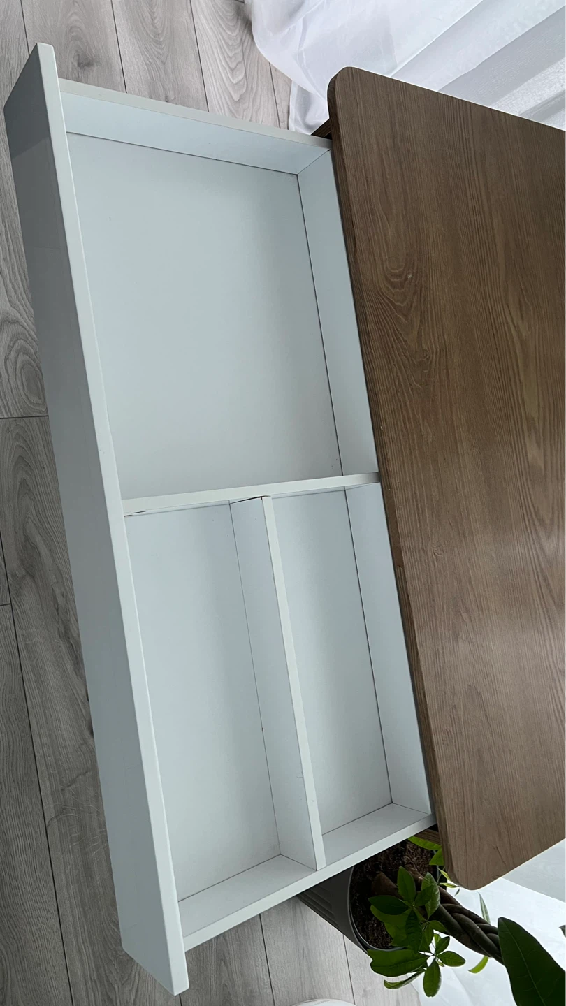 Desk with Built-in Power Outlet and USB Ports