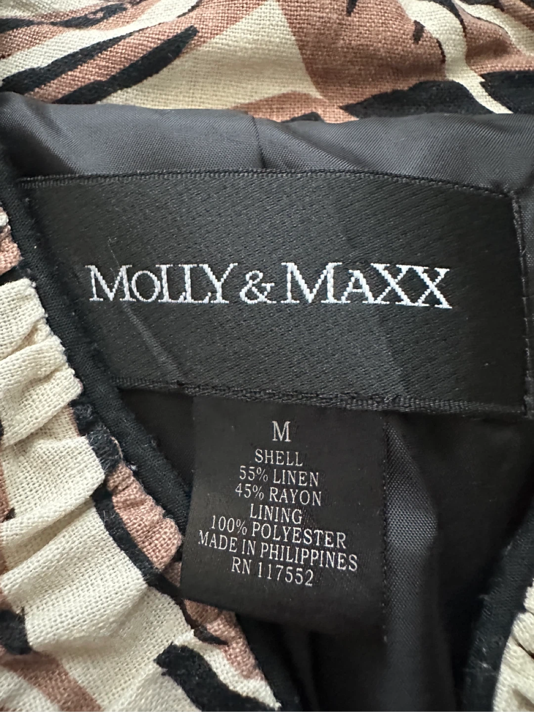 Molly & Maxx Women's Linen Blazer M - photo 2