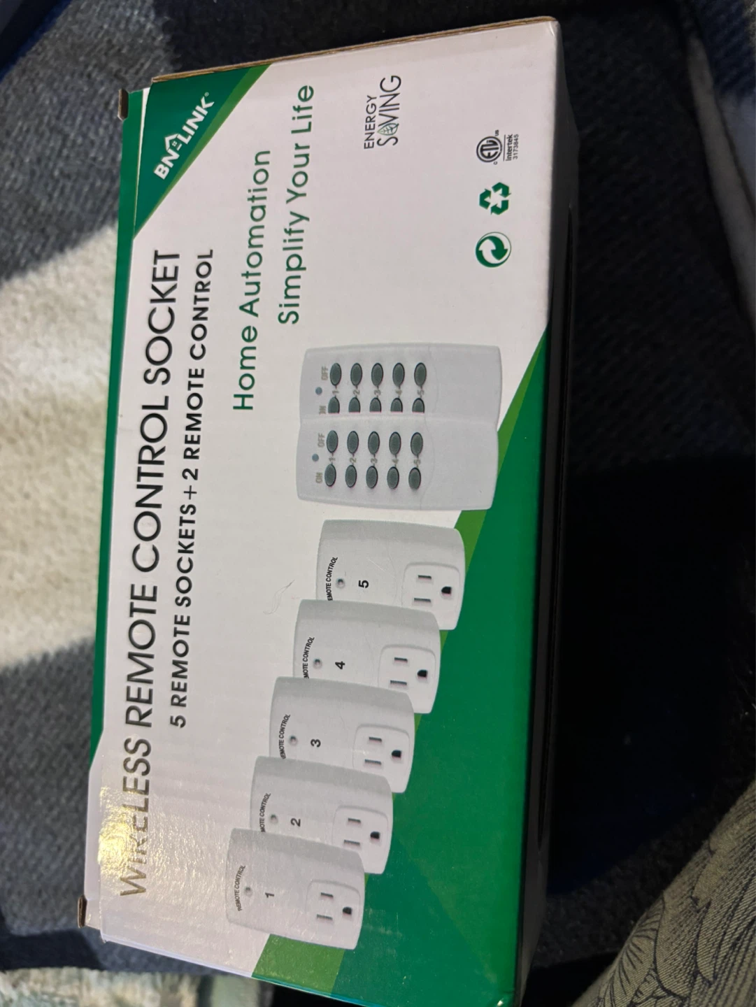 BN-LINK Wireless Remote Control Socket Set