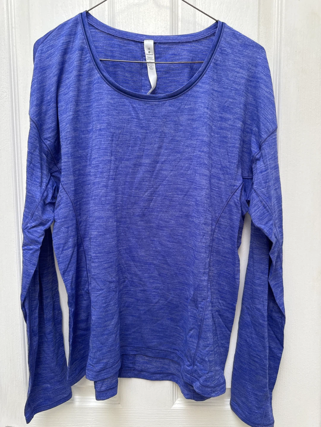 Lululemon Purple Long Sleeve Shirt women’s size 10