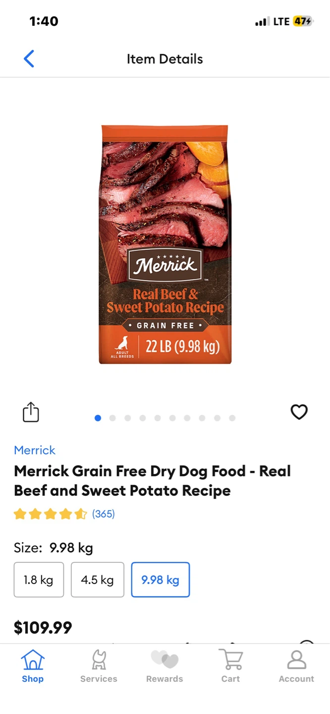 20lbs Merricks Dog Food (Chicken Free) - photo 3