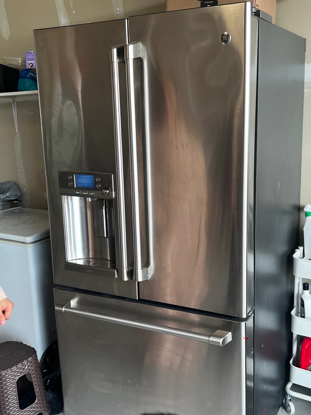 Cafe Stainless Steel French Door Refrigerator - photo 3