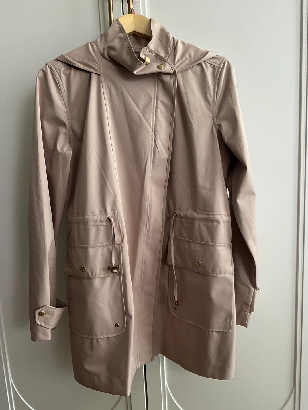 Weatherproof Women's M/M Beige Hooded Anorak Jacket - photo 2