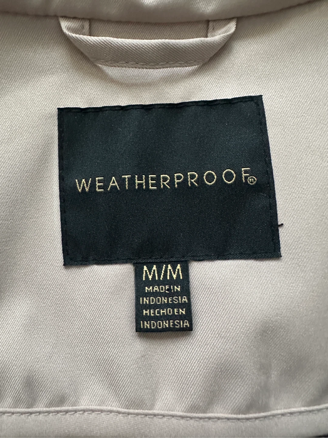 Weatherproof Women's M/M Beige Hooded Anorak Jacket - photo 4