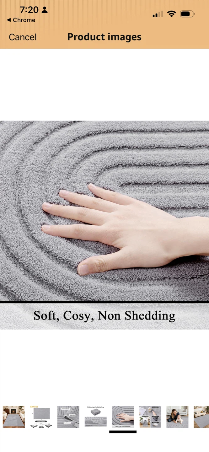 New Soft Fluffy Polyester Area Rug 8x10ft - photo 4