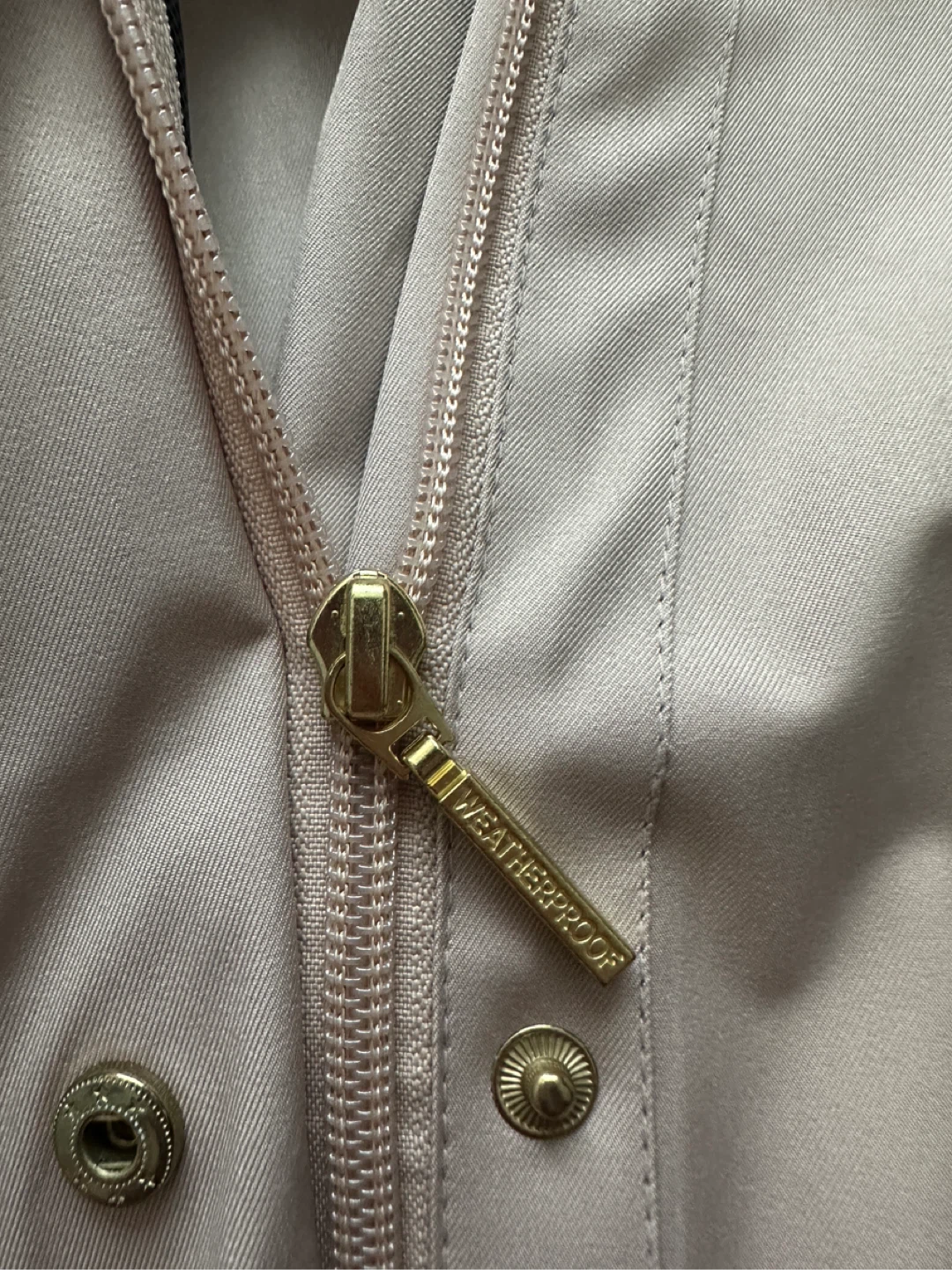 Weatherproof Women's M/M Beige Hooded Anorak Jacket - photo 5