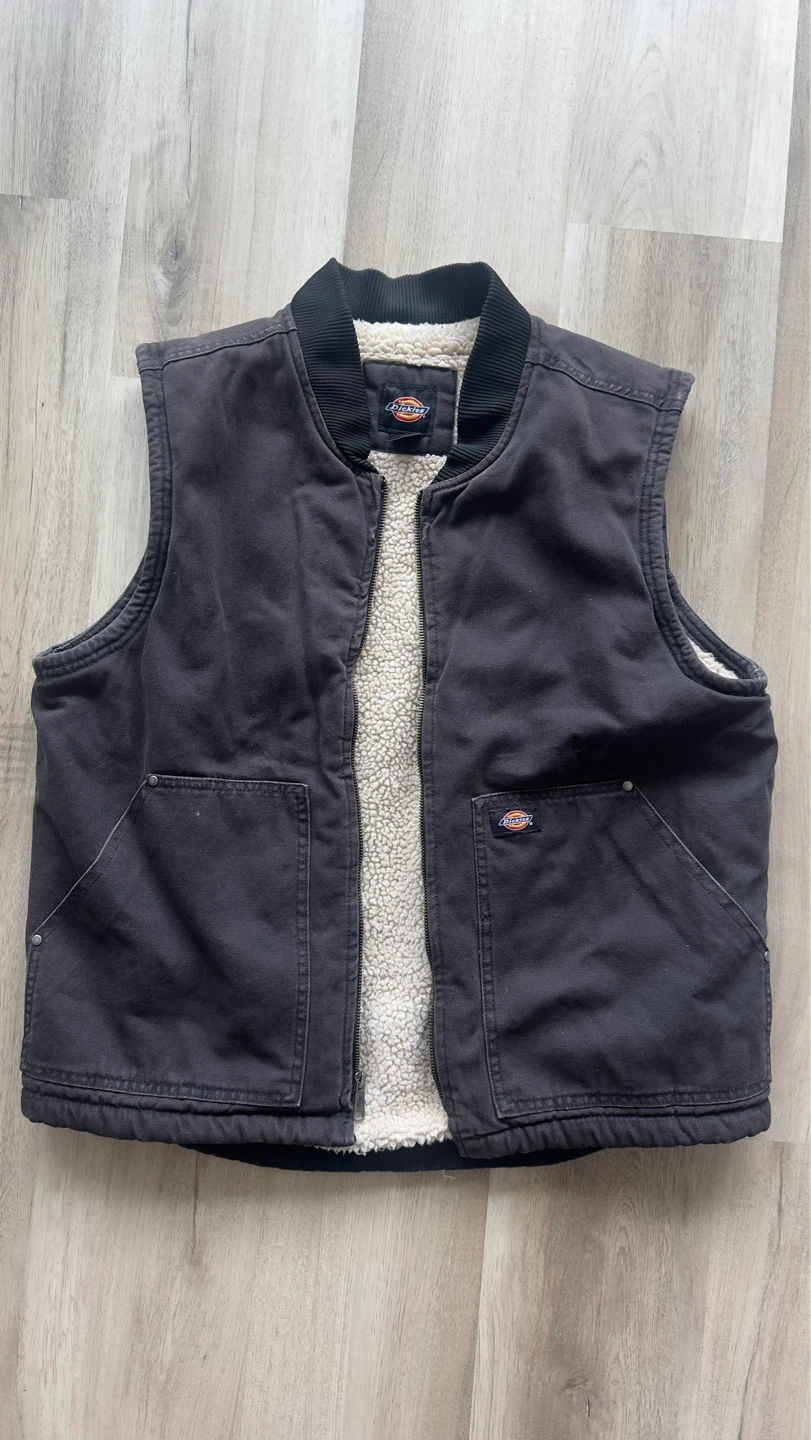 Dickies Sherpa Lined Vest - Size M - photo 2