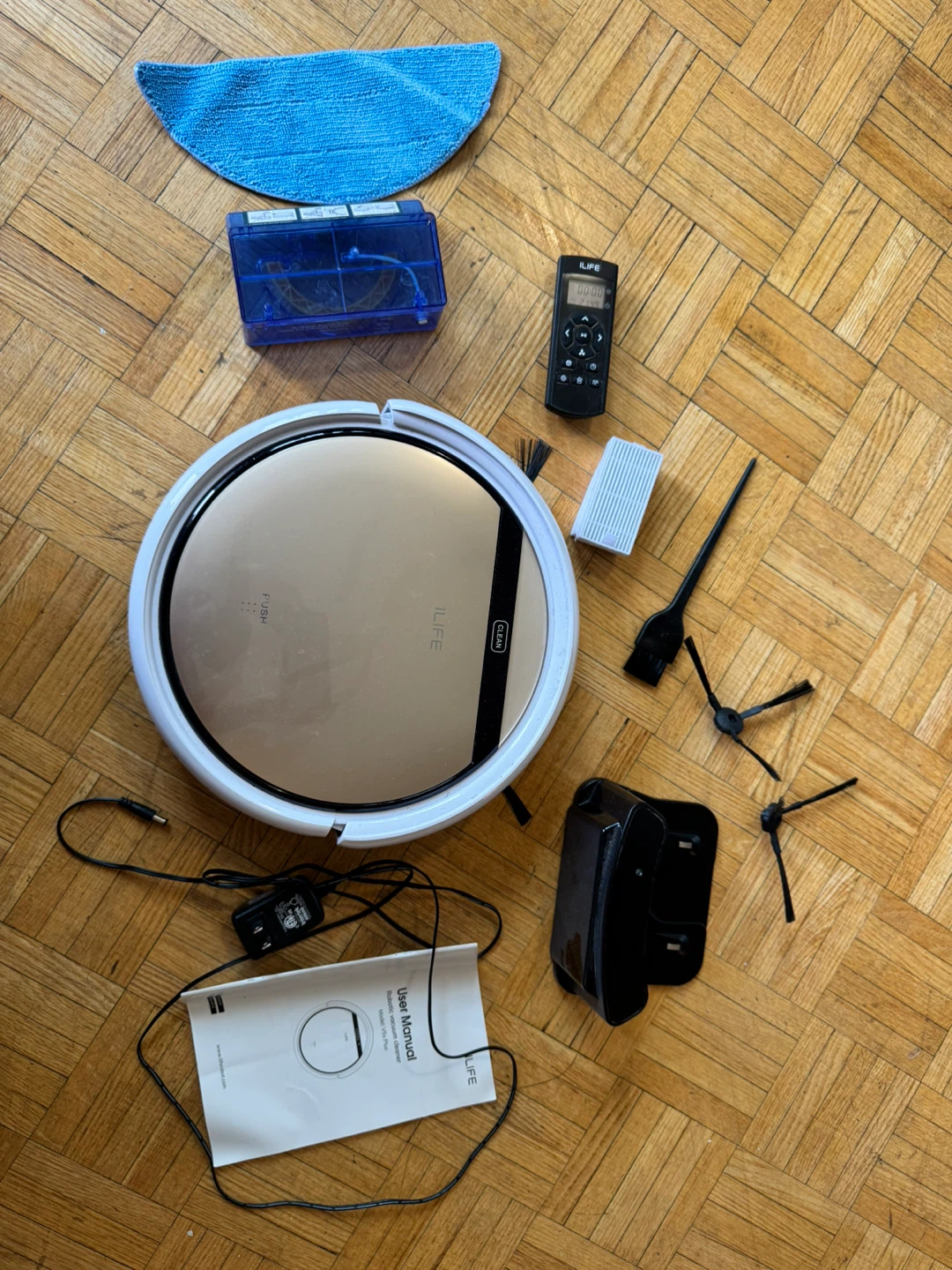 ILIFE Robotic Vacuum Cleaner V5s Plus