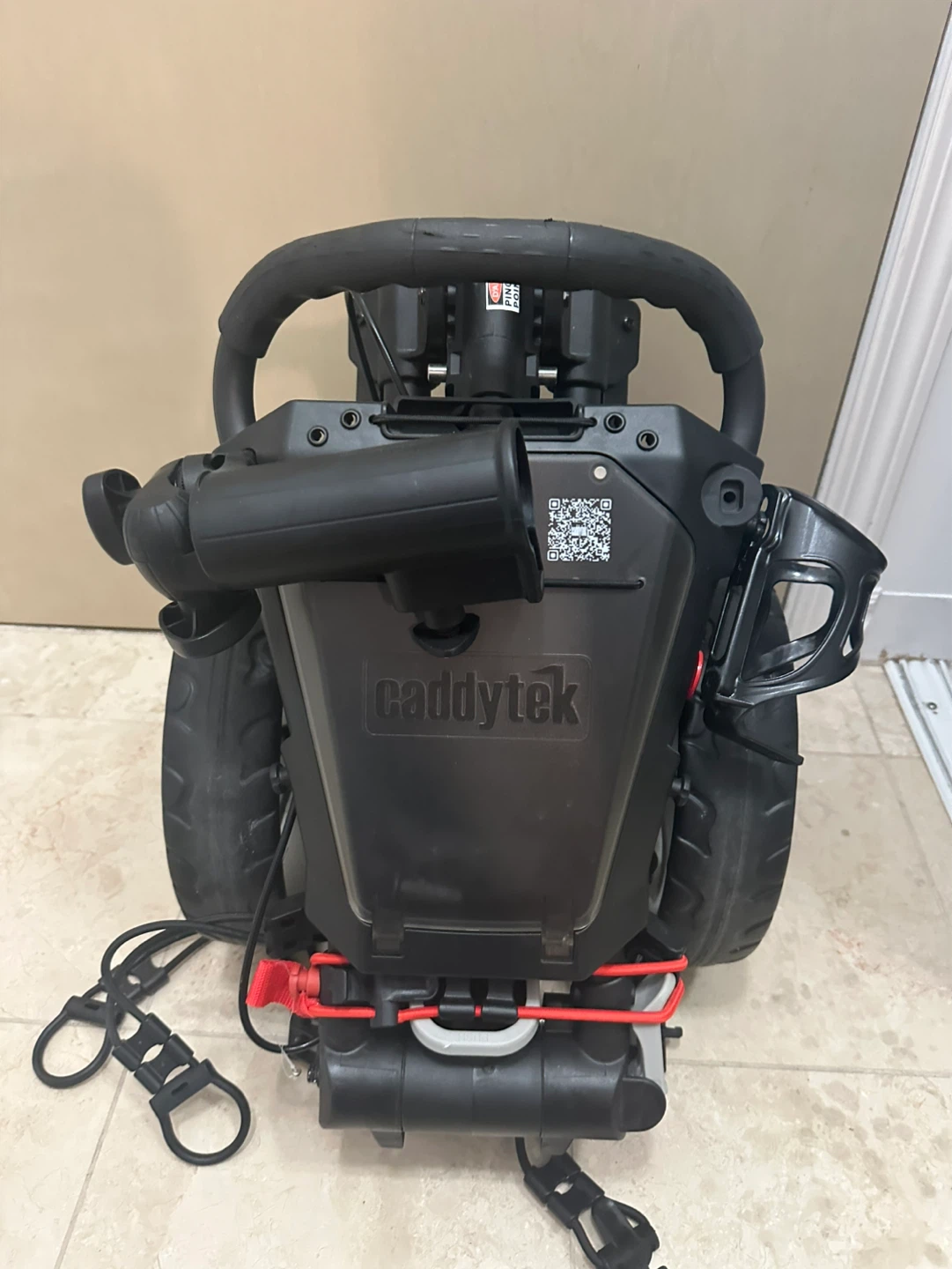 CaddyTek Golf Push Cart (Costco) - good Condition - photo 2