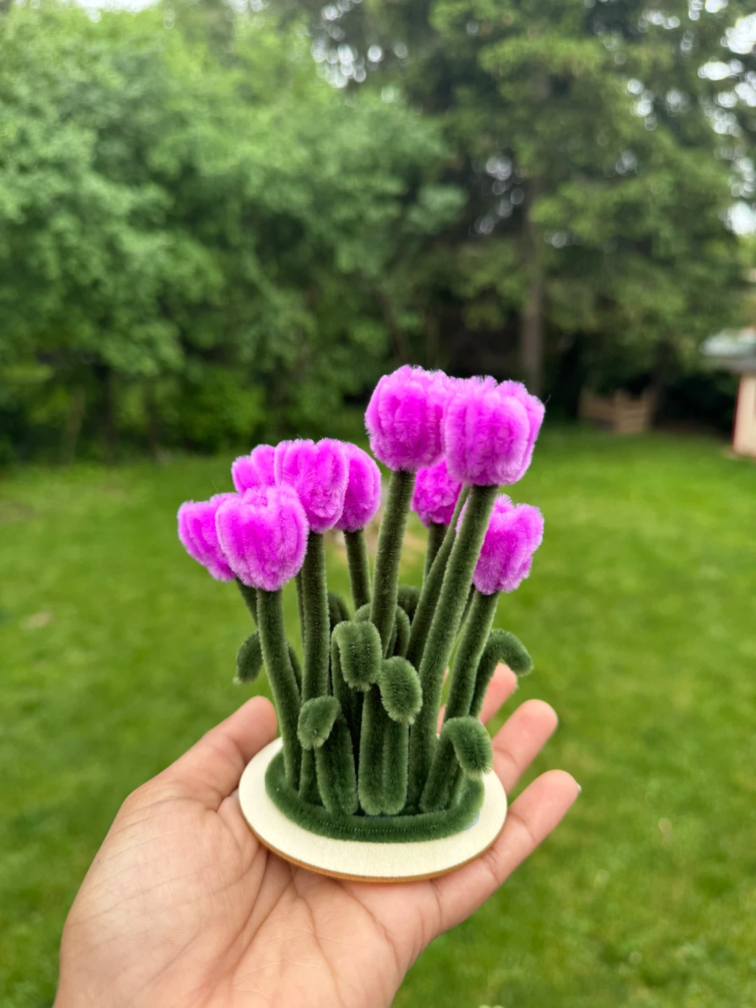 Pipe Cleaner Daisy Arrangement