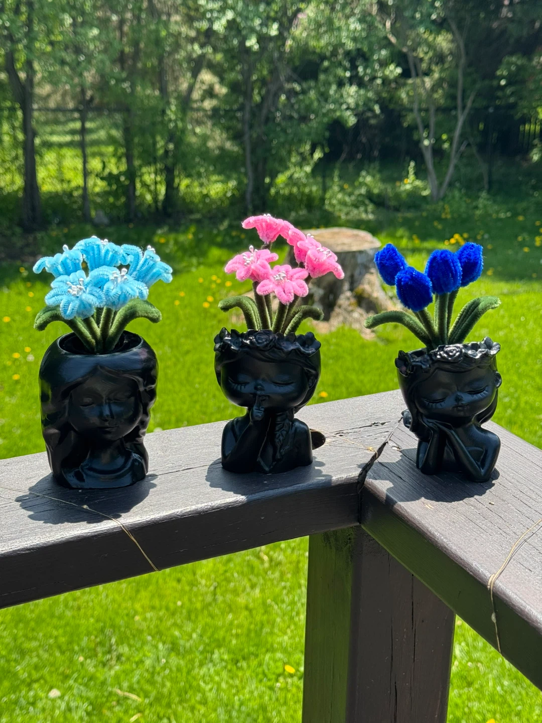 Pipe Cleaner Daisy Arrangement - photo 3