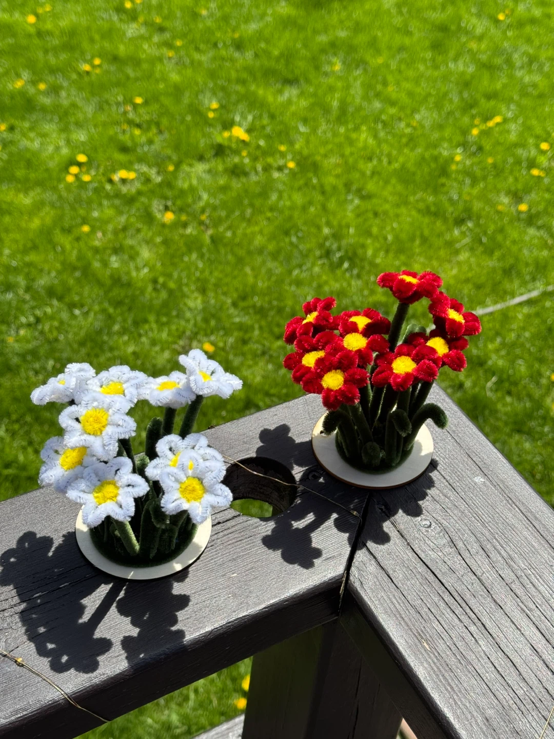 Pipe Cleaner Daisy Arrangement - photo 4