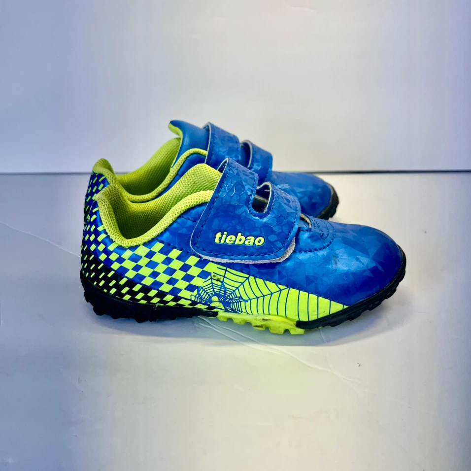 Tiebao Blue & Neon Green small boy  sz7