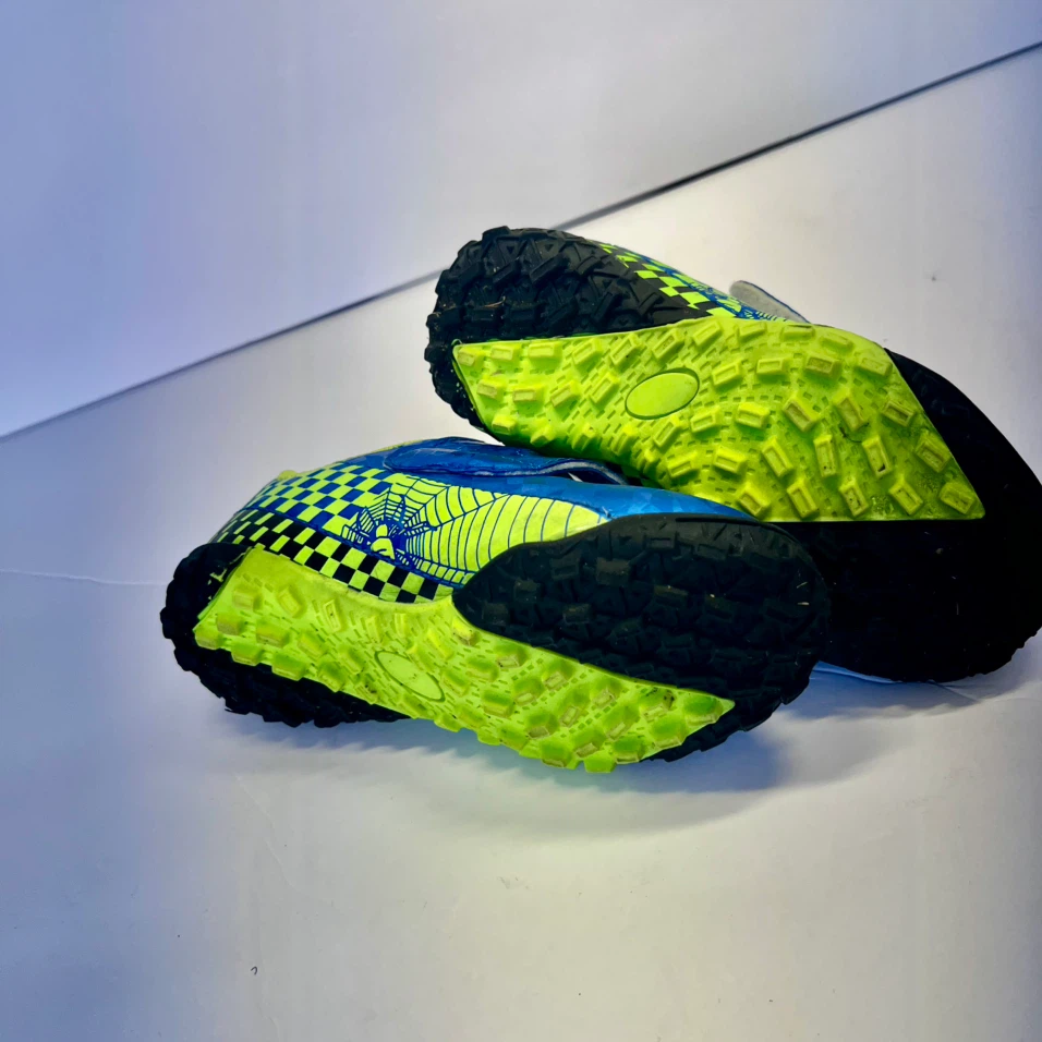 Tiebao Blue & Neon Green small boy  sz7 - photo 3