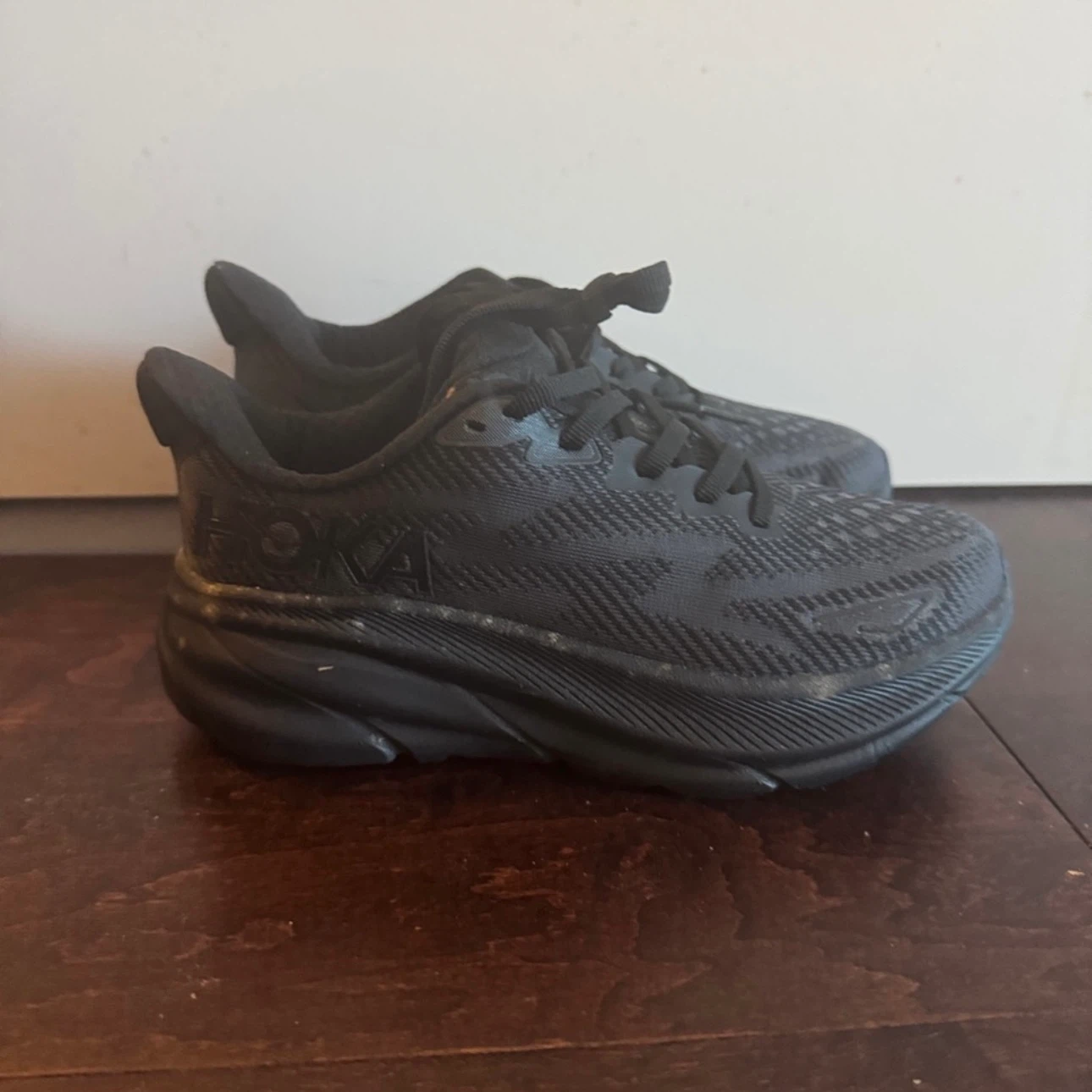 Hoka Clifton 9 Running Shoes - Black - photo 3
