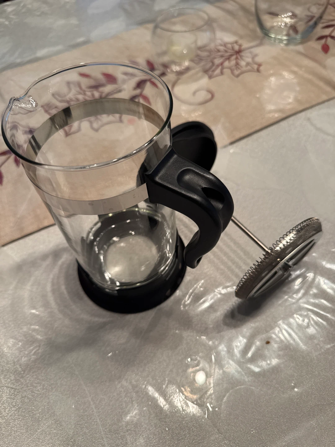 Glass French Press Coffee Maker - photo 2