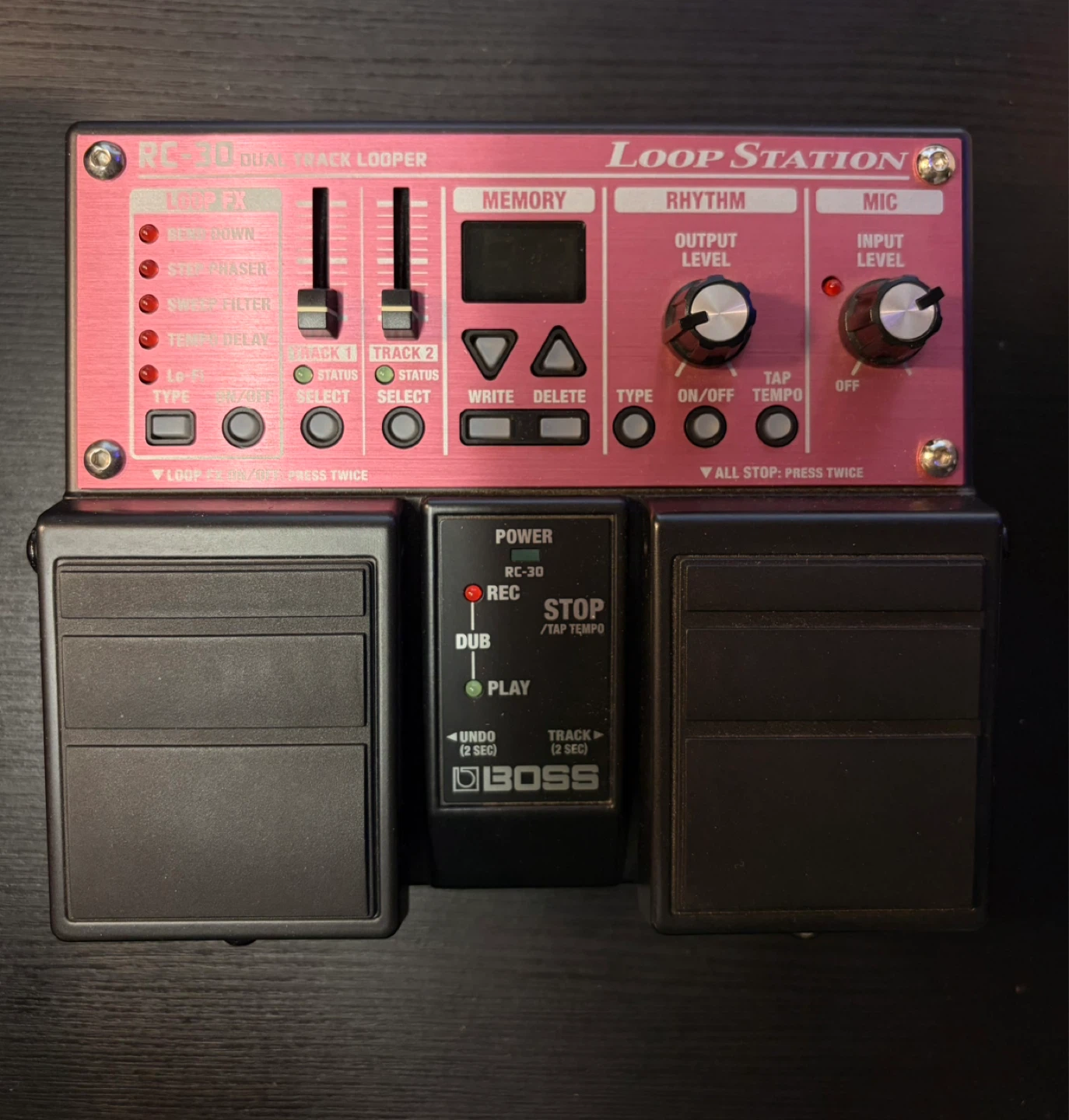 BOSS RC-30 Loop Station Dual Track Looper