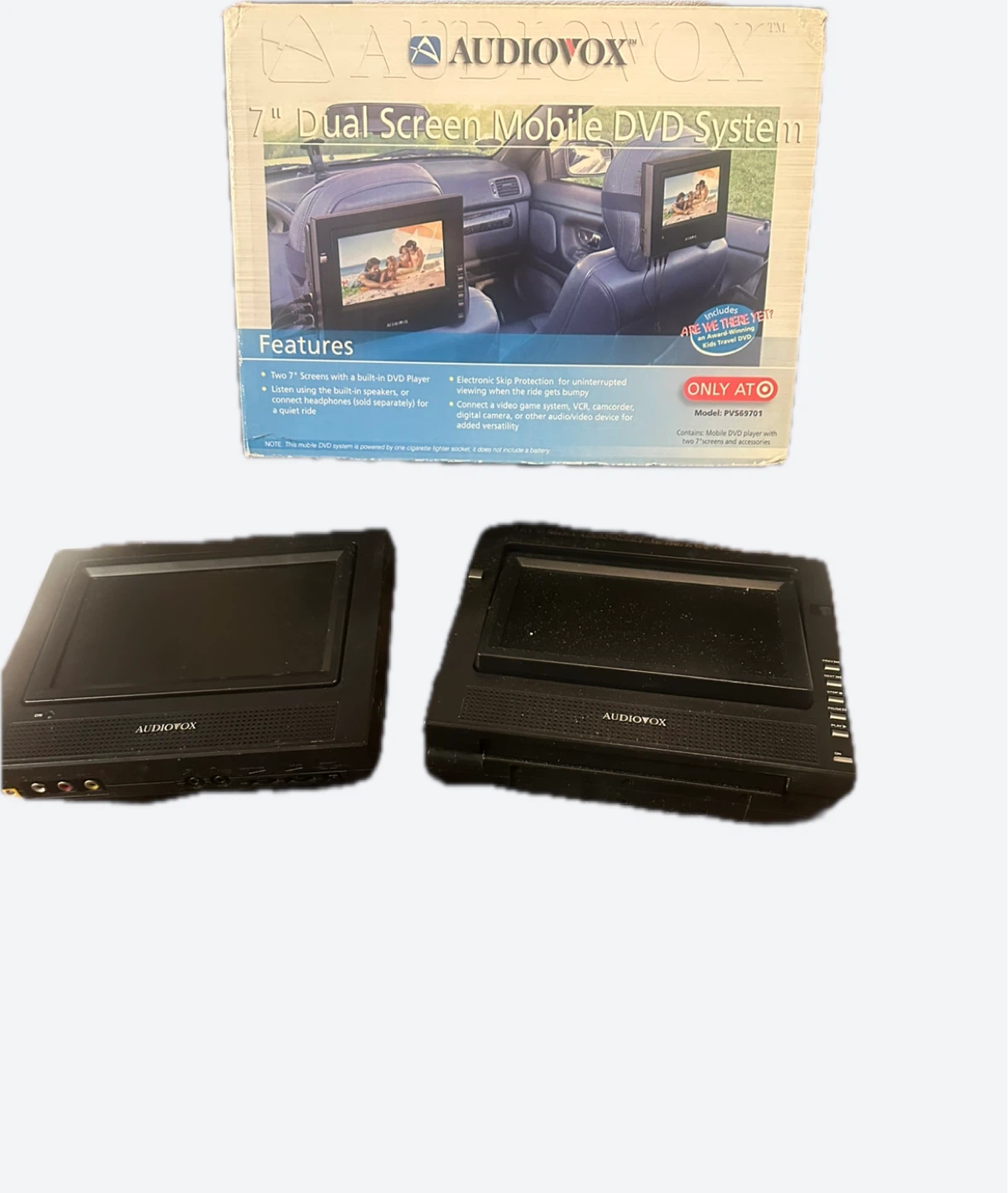 Audiovox 7" Dual Screen Mobile DVD System - photo 2