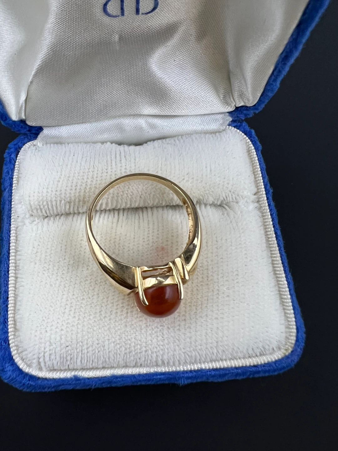 Vintage 14K Yellow Gold Statement Ring - photo 2