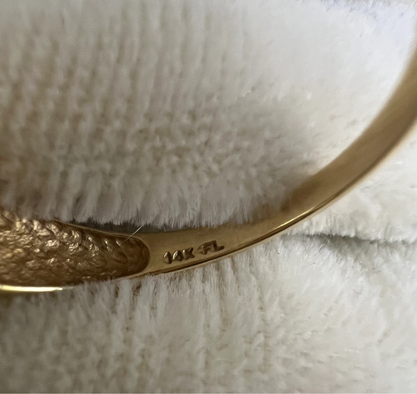 Vintage 14K Yellow Gold Statement Ring - photo 3