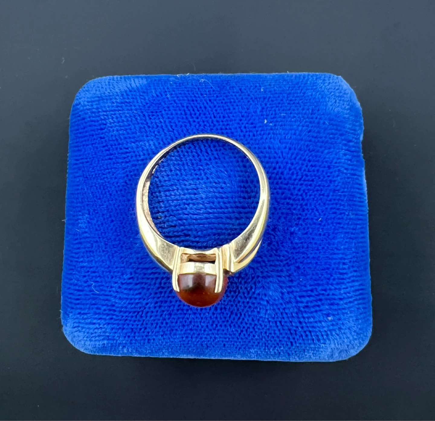 Vintage 14K Yellow Gold Statement Ring - photo 4