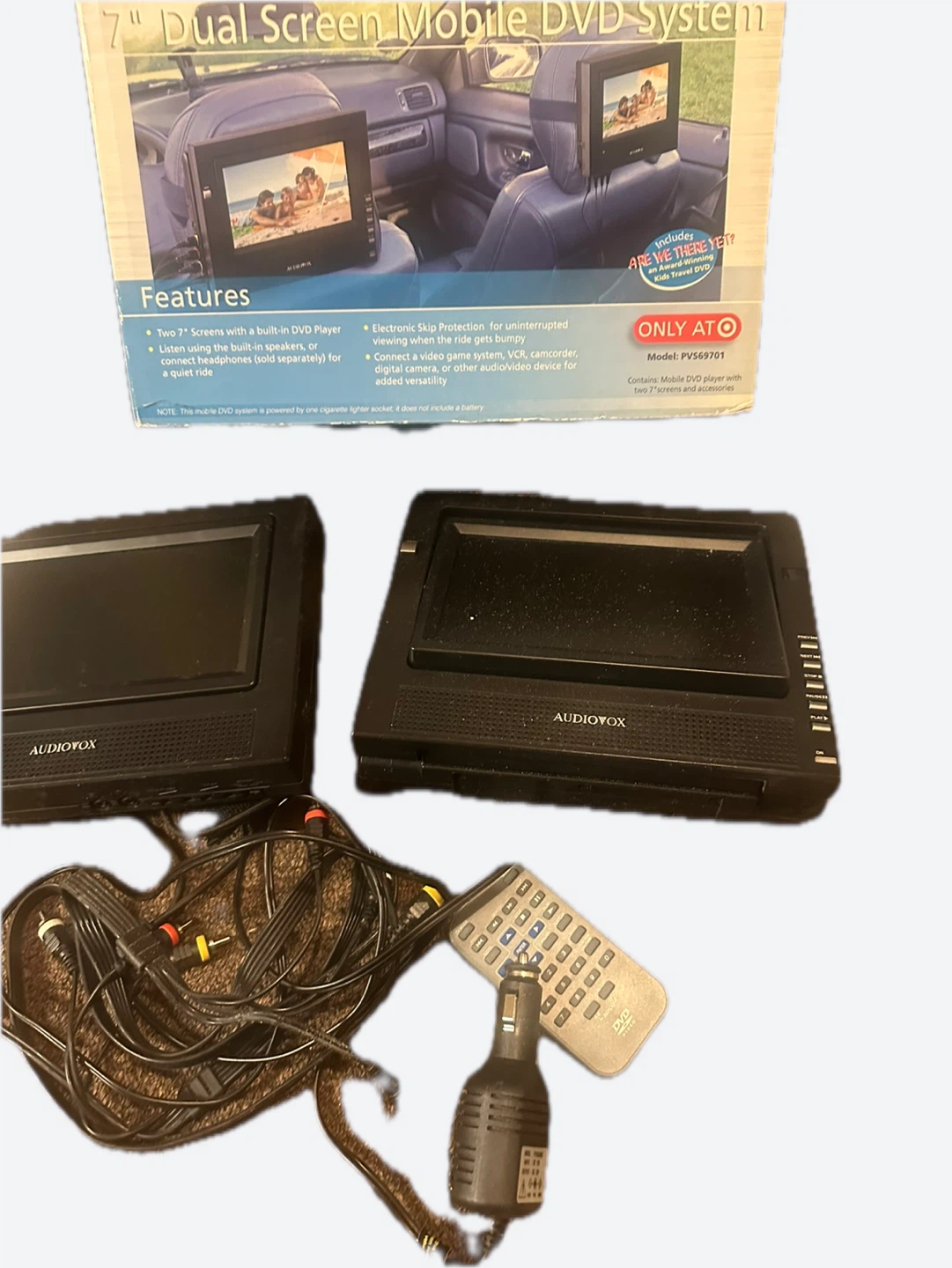 Audiovox 7" Dual Screen Mobile DVD System - photo 3