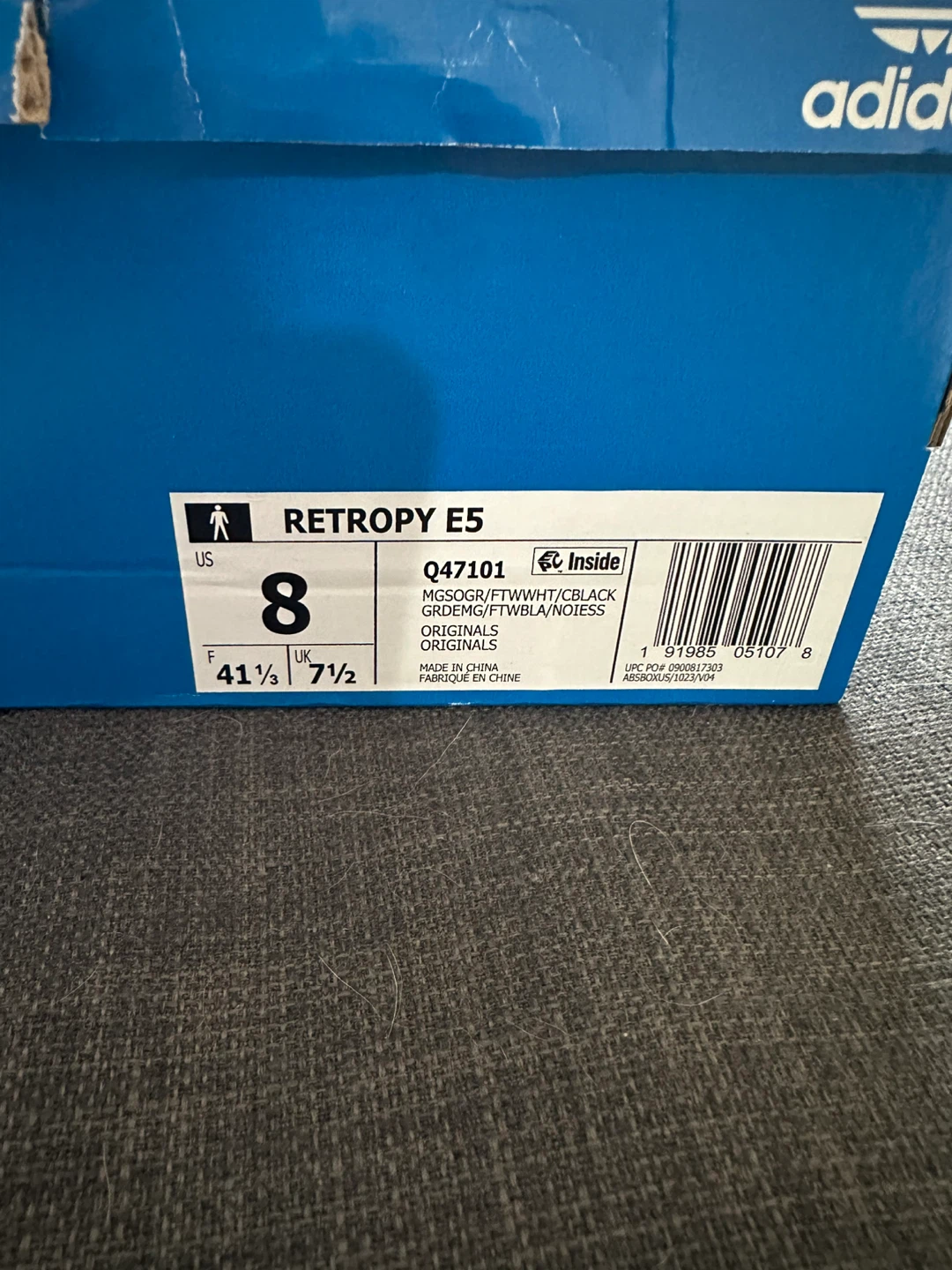 Adidas Retropy E5 men’s Shoes Size 8 - photo 5