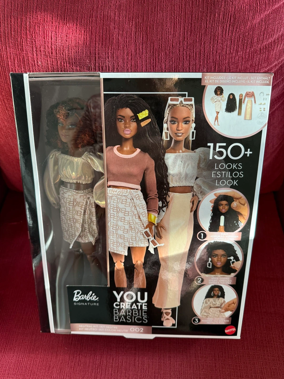 Barbie Signature You Create Barbie Basics Neutral Kit 002