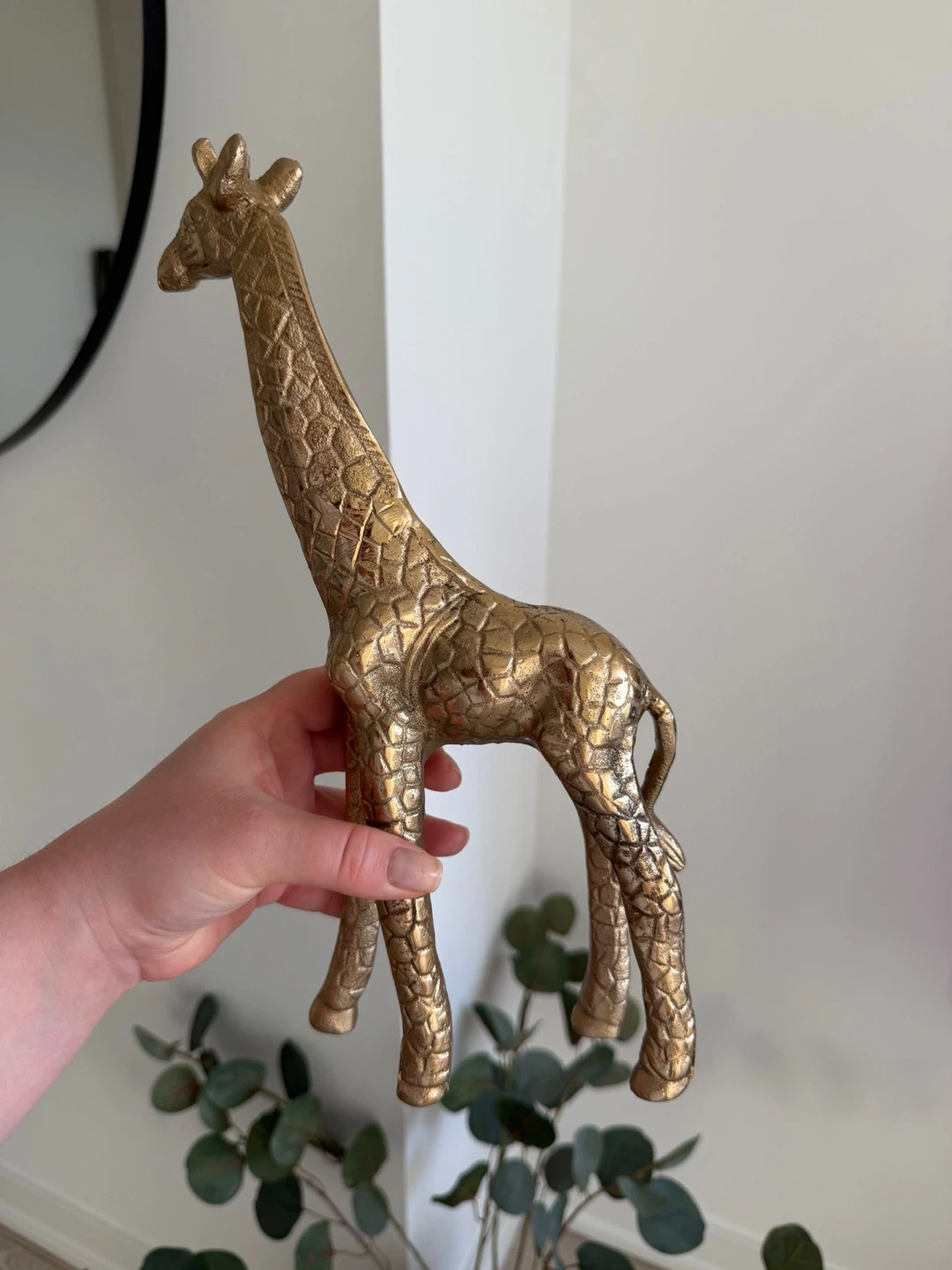 Gold Giraffe Decorative Figurine - photo 2