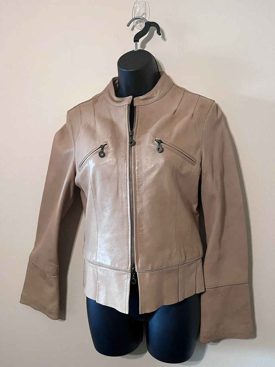 Bebe Women's Leather Jacket - Size M