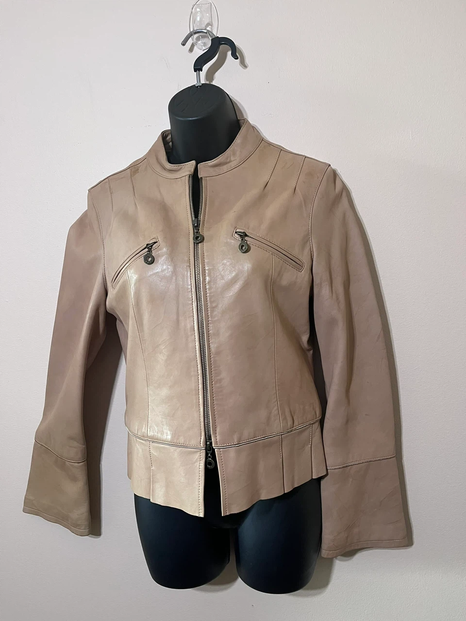 Bebe Women's Leather Jacket - Size M - photo 2