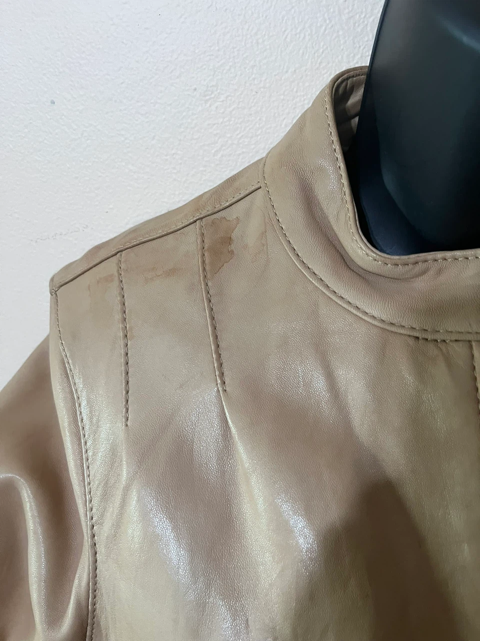 Bebe Women's Leather Jacket - Size M - photo 3