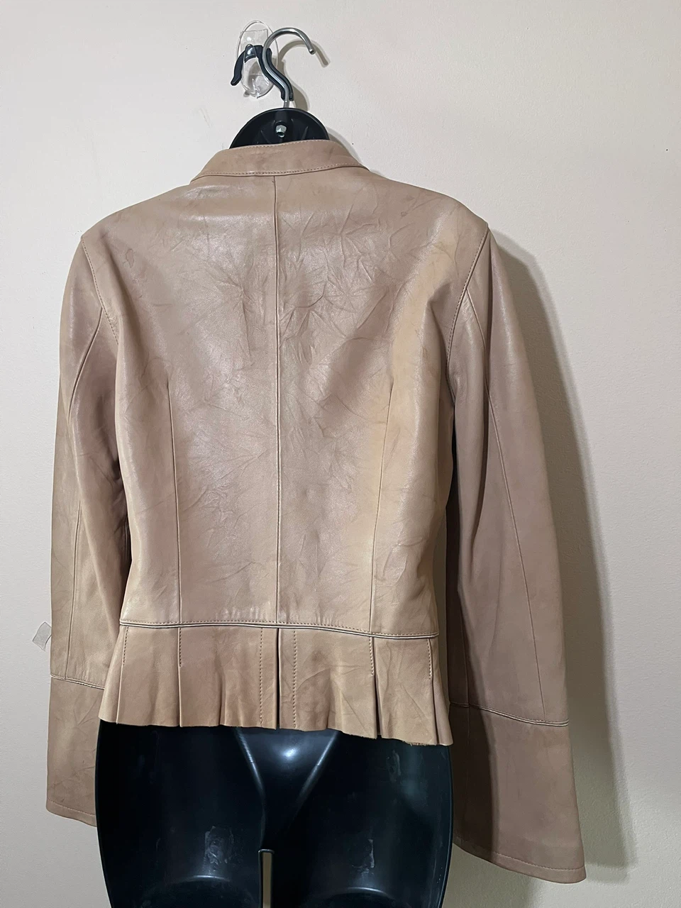 Bebe Women's Leather Jacket - Size M - photo 4