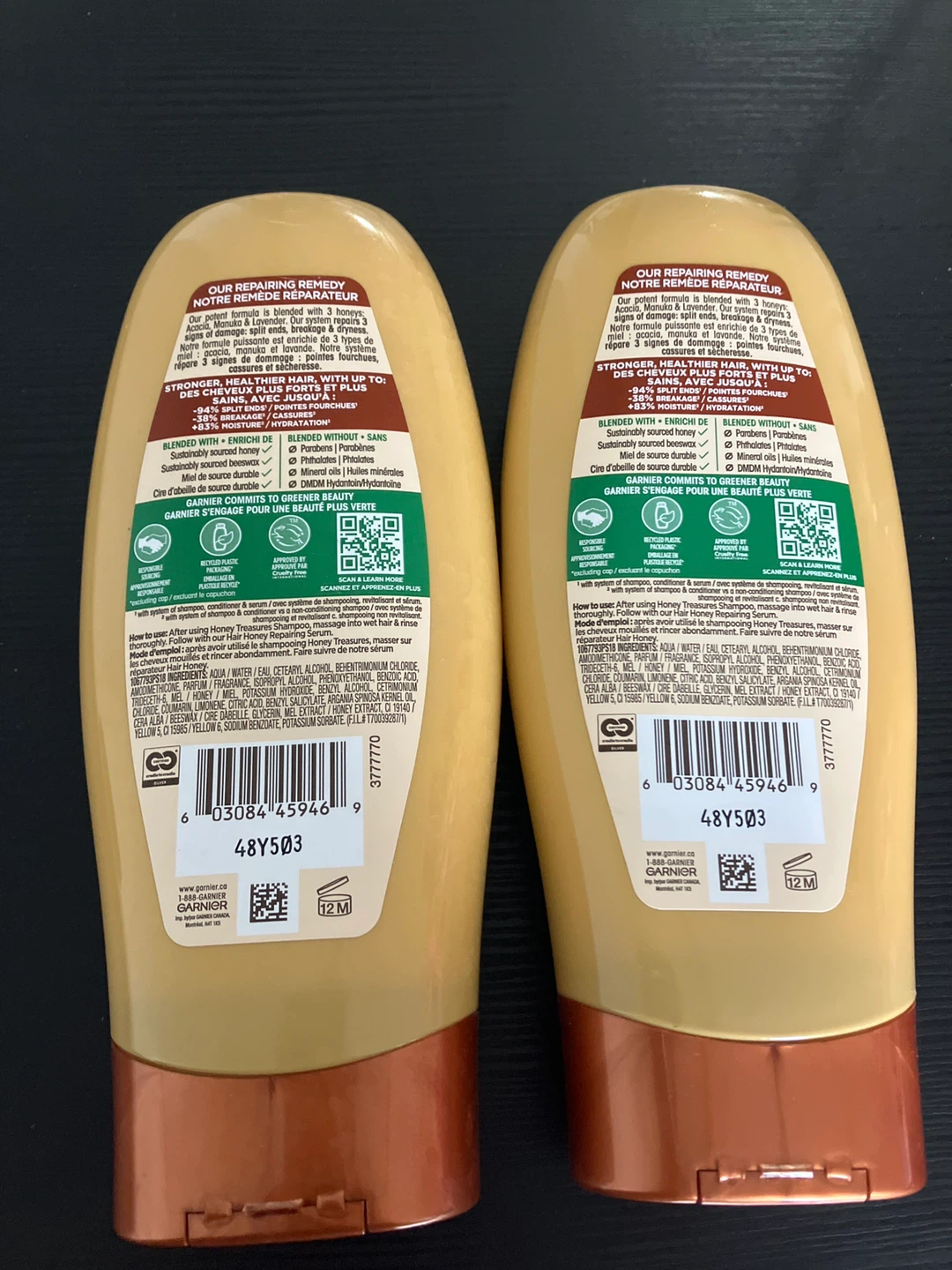 Garnier Whole Blends Honey Treasures Repairing Conditioner - photo 2