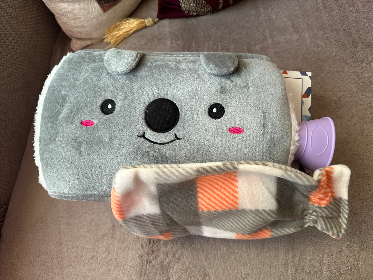 NEW Perfect Solutions 3pc Hot Water Bottle Set - photo 4