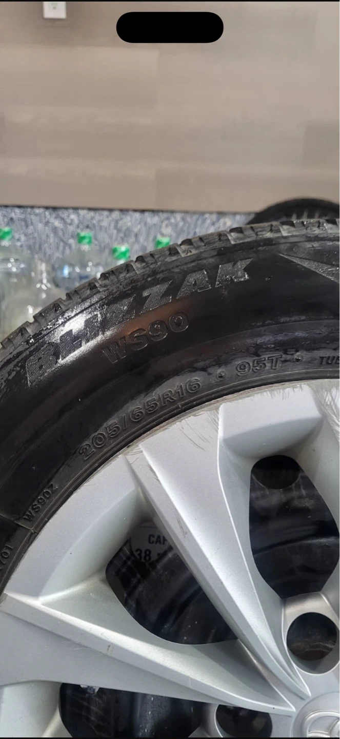 Toyota Winter Tire and Rim Set - photo 2