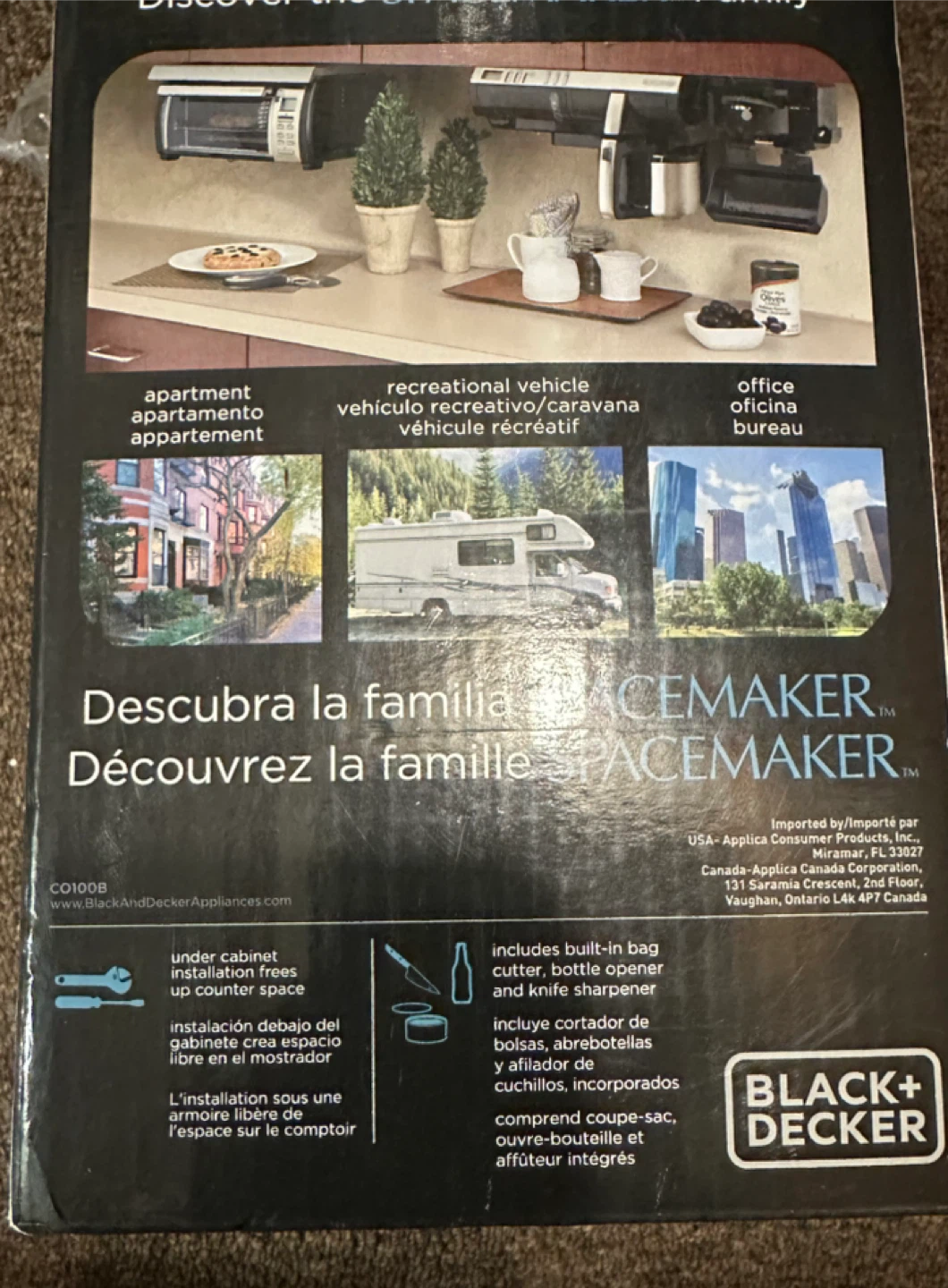 Black+Decker Spacemaker Under Cabinet Can Opener - photo 3