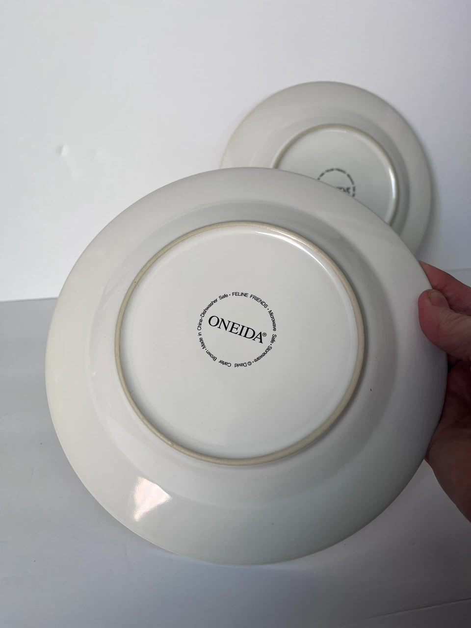 Oneida Cat Plates - Set of 2 - photo 5