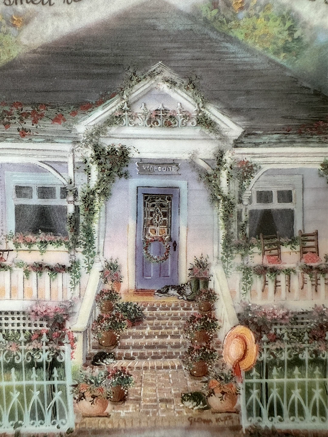 The Bradford Exchange "Stop to Smell Roses" Decorative Plate - photo 2